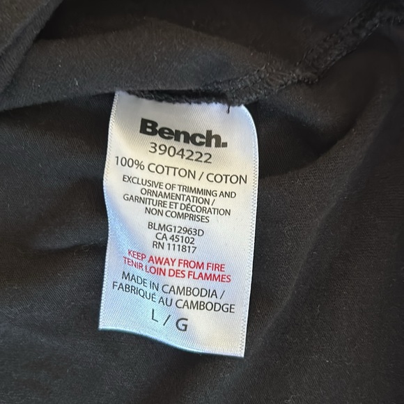 Bench Long Sleeve Shirt Black - Picture 5 of 8
